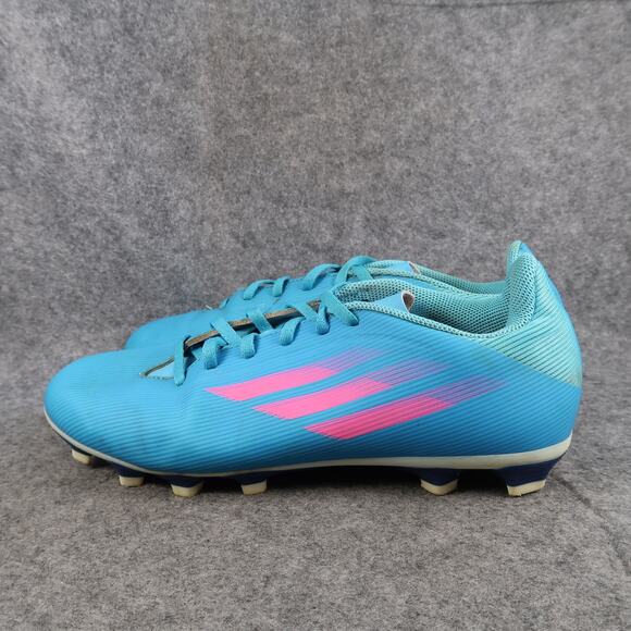 Adidas Cleats Shoes Mens 9 X Speedflow.4 FG Soccer Football Blue Pink Low Sport main image 7